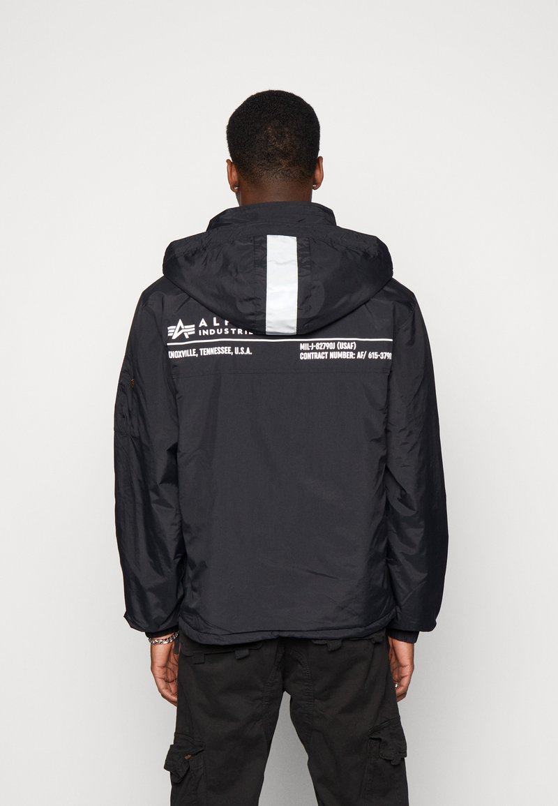 Alpha Industries EXPEDITION ANORAK Light jacket black Zalando