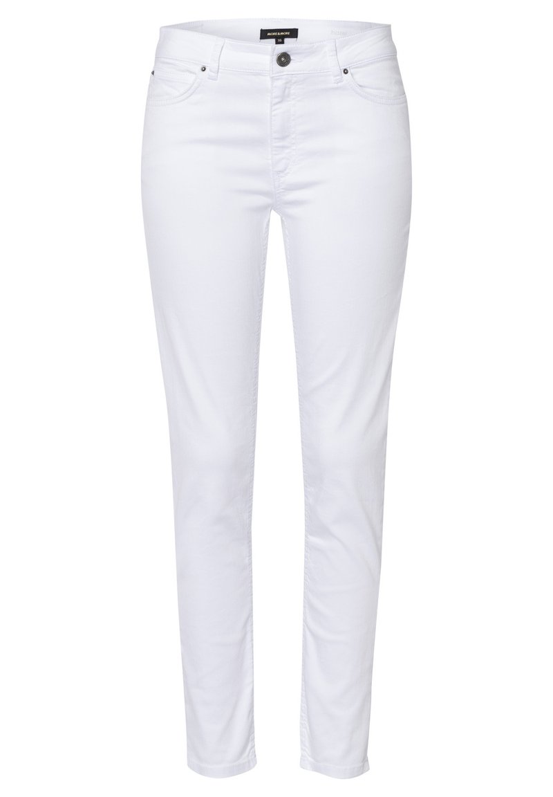 Damen Skinny | More & More Jeans Slim Fit weiã/weiß - TT13389 Damen Skinny | More & More Jeans Slim Fit weiã/weiß - TT13389