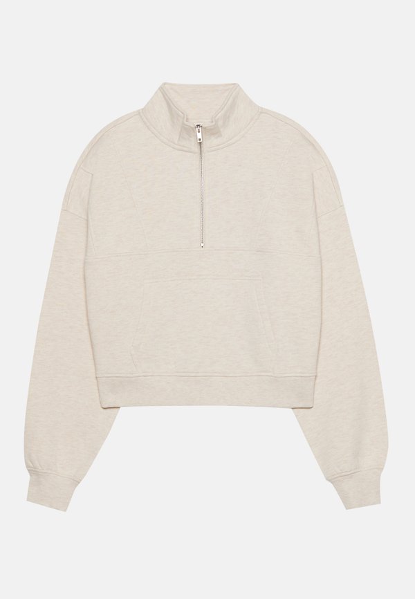 Sweatshirt - mottled beige2