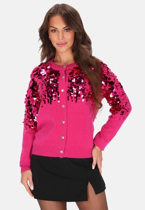 Cardigan - fuchsia