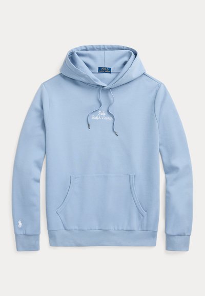 Polo Ralph Lauren LOGO DOUBLE KNIT HOODIE - Džemperis su gobtuvu - vessel blue