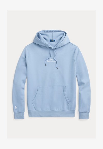 Polo Ralph Lauren LOGO DOUBLE KNIT HOODIE - Džemperis su gobtuvu - vessel blue
