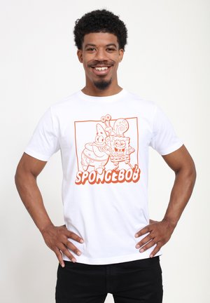 Henry Tiger SPONGEBOB SQUAREPANTS SB TOGETHER - T-shirts print - white