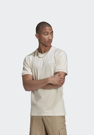 ADICOLOR 3-STRIPES NO-DYE T-SHIRT - T-shirt basic - white