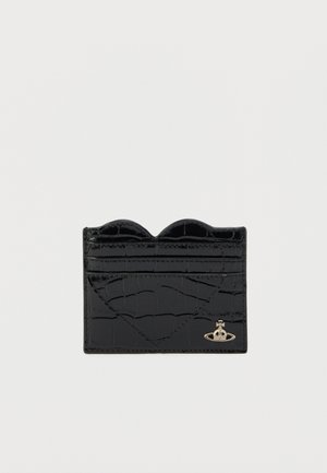 HEART CARD HOLDER - Portefeuille - black