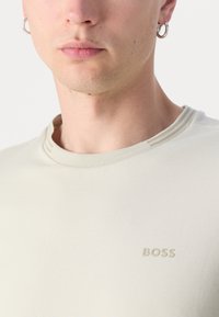 BOSS TAUL - Paprasti marškinėliai - light beige