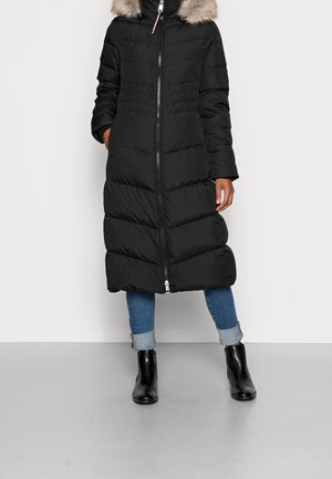 Abrigo de plumas - black