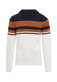 BONOBO Jeans LANGÄRMELIGER  MIT KAPUZE - Kapuzenpullover - bleu foncé