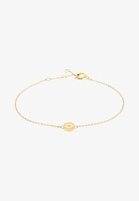 Ej vald, gold-coloured