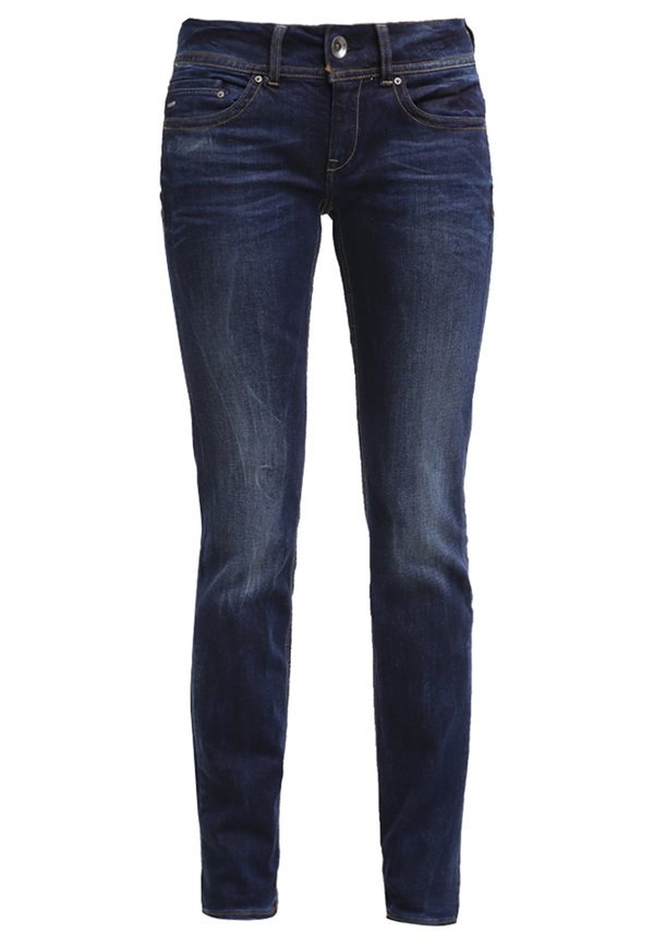 MIDGE SADDLE MID STRAIGHT  - Straight leg jeans - denim2