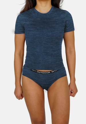 normani Outdoor Sports 2ER PACK RWS MERINO Hipster  Unterwäsche  - Slip - navy