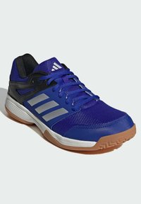 adidas Performance SPEEDCOURT INDOOR - Tenisice za trening - lucid blue   silver metallic   gum