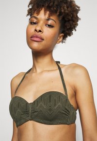 Buffalo WIRE BANDEAU SET - Bikini - oliv