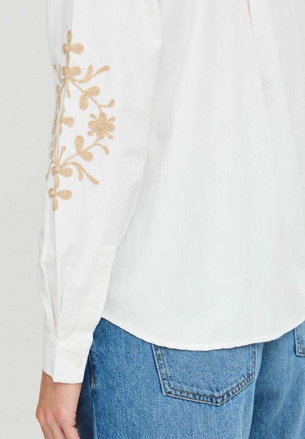 BYHETILA - Button-down blouse - marshmallow3