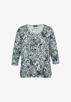 Via Appia Due, PRINT SHIRT - Longsleeve - blau