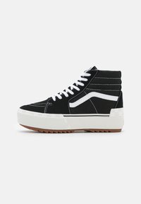 Vans - SK8 STACKED - Sneaker high - black/blanc de blanc Thumbnail-Bild 1