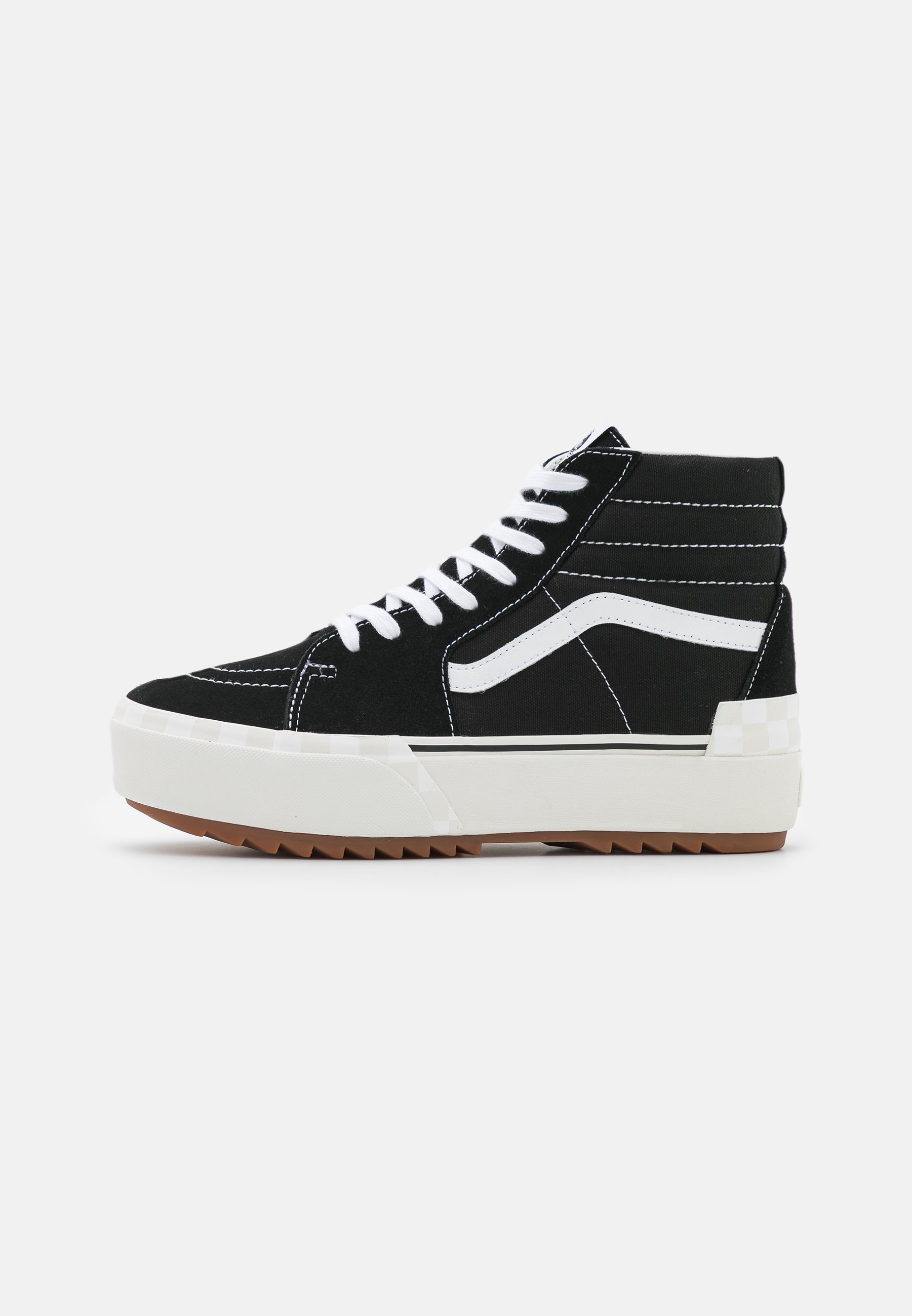 SK8 STACKED - Zapatillas altas black/blanc de blanc/negro - Zalando.es