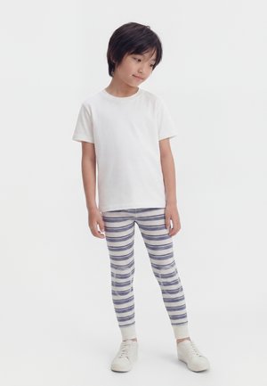 Name it NMMWANG WOOL NEEDLE LONGJOHN - Pajkice – hlače - folkstone gray