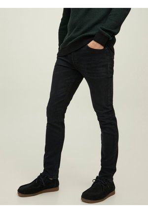 Relaxed fit jeans - black denim