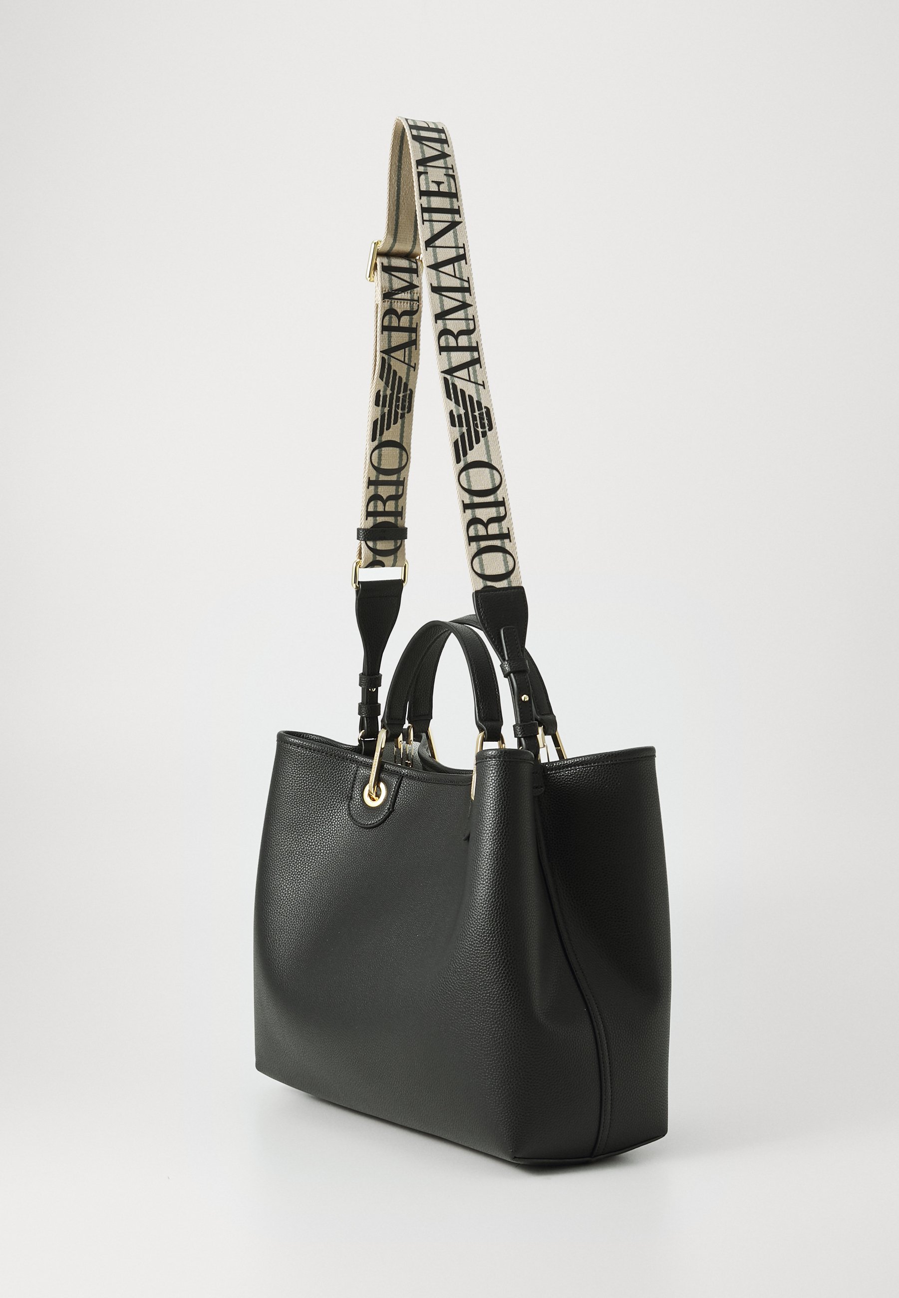 EMPORIO ARMANI バッグ Emporio Armani BAG SET - Cabas - nero/argenté - ZALANDO.FR