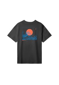 F4NT4STIC KANAGAWA WELLE JAPAN - Print T-shirt - off black