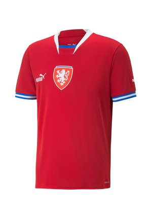 Puma, NATIONALTEAMS TSCHECHIEN HOME - T-shirt print - rot
