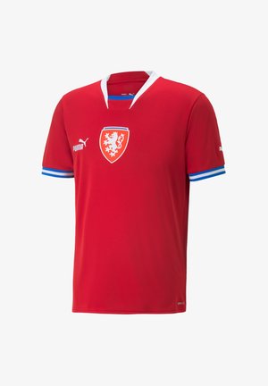 Puma, NATIONALTEAMS TSCHECHIEN HOME - T-shirt print - rot