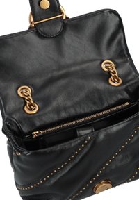 Pinko LOVE PUFF MINI  - Mala a tiracolo - black/antique gold-coloured