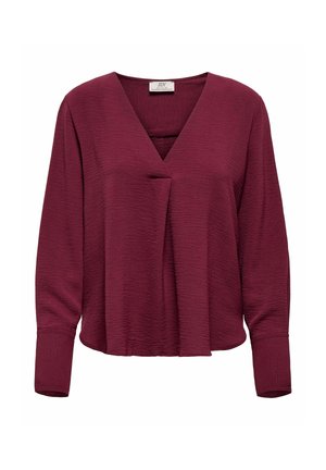 JDY, TOP JDYLION TOP - Blouse - windsor wine