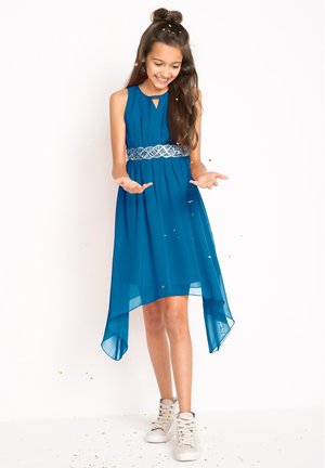 PAILLETTEN  FESTLICHES  MIT ORIGINELLEM SCHNITT - Vestito elegante - blau