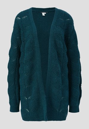 À MOTIF TORSADÉ - Gilet - petrol