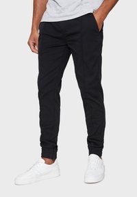 Threadbare - HOSE METRO - Hlače chino - black Miniaturna slika 1