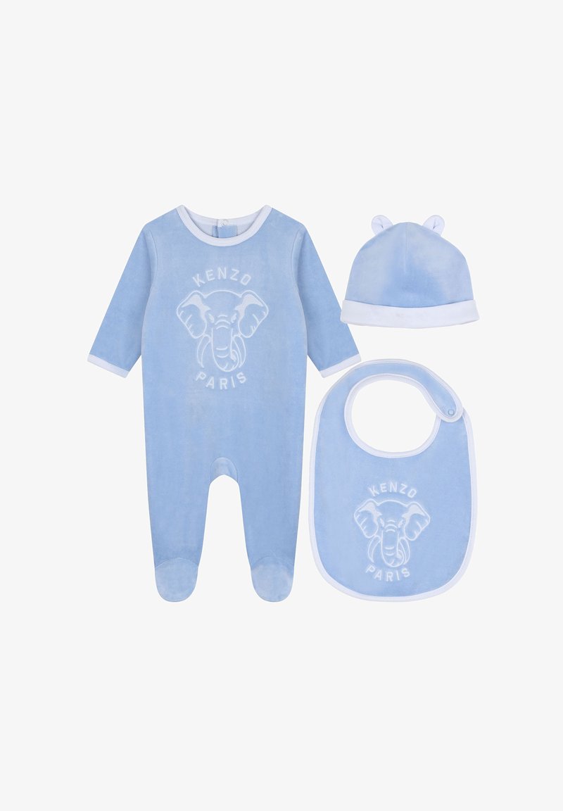KENZO kids SET - Bonnet - light sky