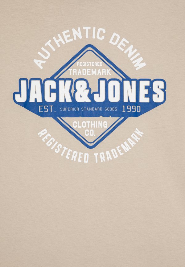 JJELOGO TEE O-NECK JNR - Print T-shirt - moonbeam2