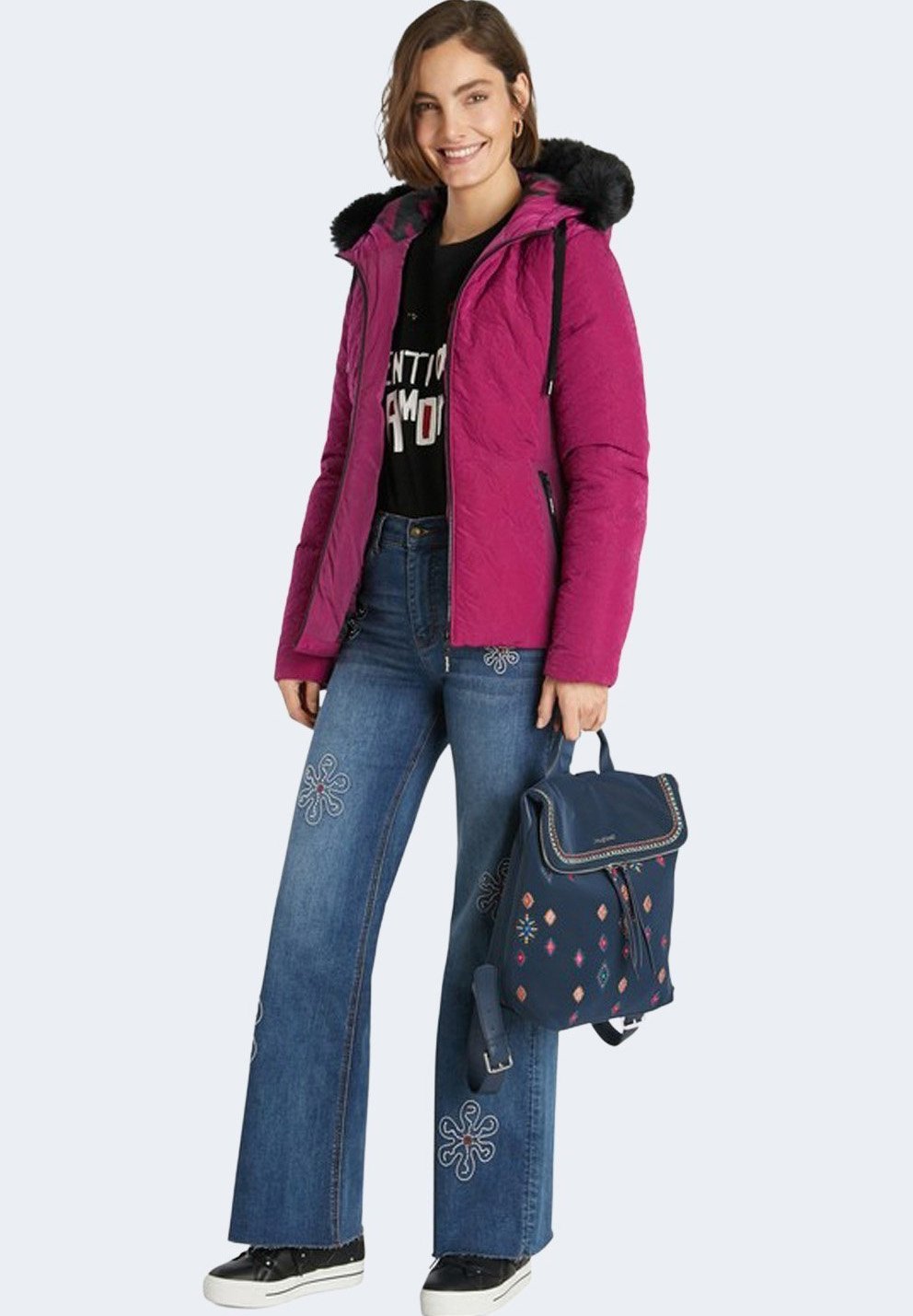 Desigual SNOW 21WWEW01 - Chaqueta de invierno - violet/morado - Zalando.es