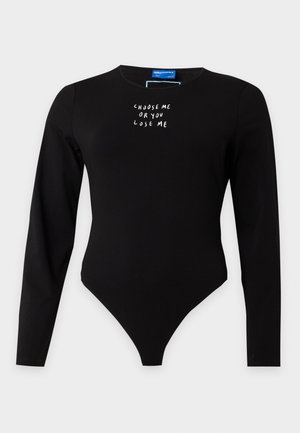 Karl Lagerfeld Jeans, EXCLUSIVE - Блуза с дълги ръкави - black