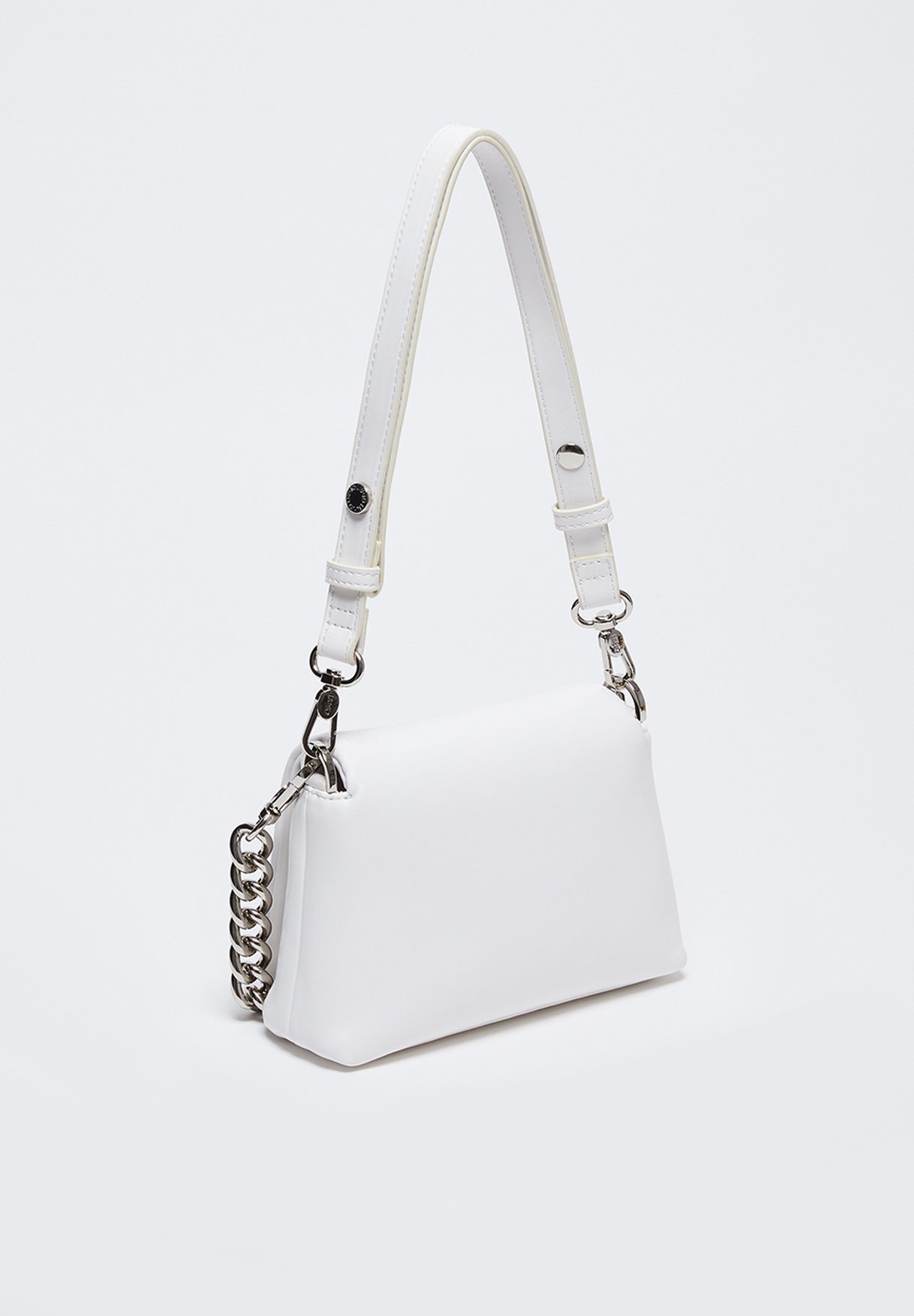 LIU JO SMALL LAPUFFY - Cross body bag - white - Zalando