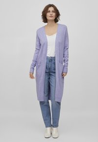 VILA VIRIL LONG CARDIGAN - Vesta na kopčanje - sweet lavender