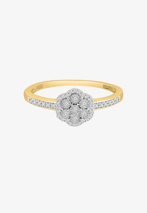 DIAMANT L'ÉTERNEL, Ring - yellow gold-coloured