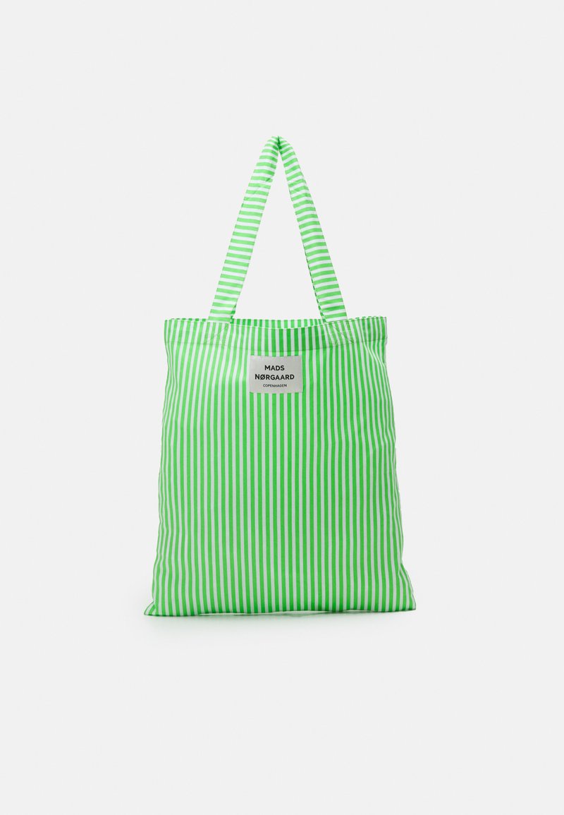 Mads Nørgaard SACKY ATOMA - Saco de mão - classic green/white