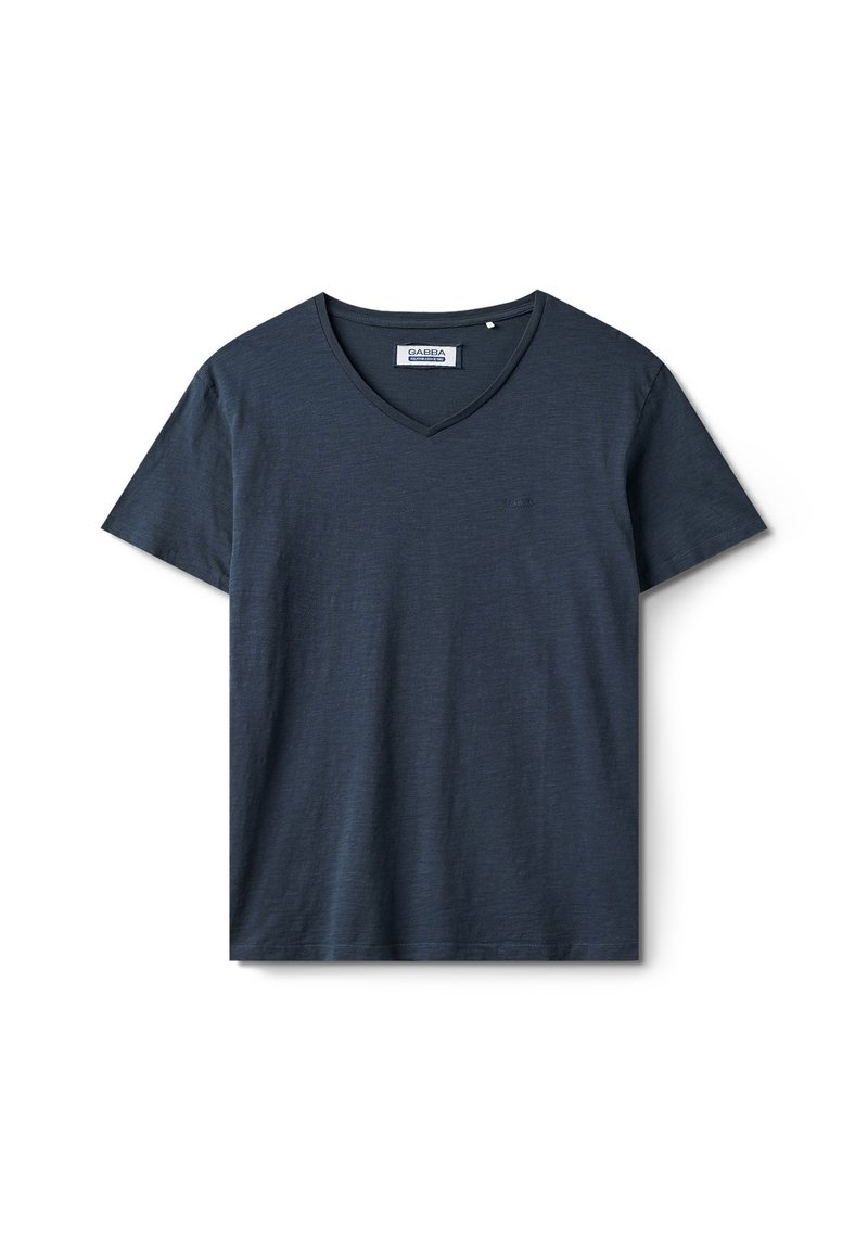 Gabba T-shirt basic donkerblauw