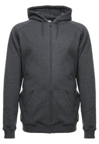 ZIP HOODY - Jaka ar rāvējslēdzēju - charcoal