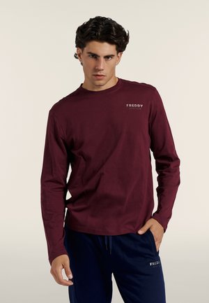 Freddy, Camiseta de manga larga - brown