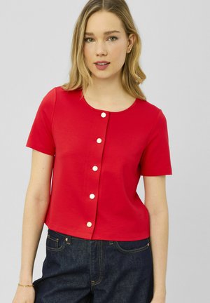 BOUTONNÉ - Blouse - rouge