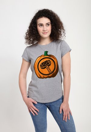 AVENGERS CLASSIC THOR PUMPKIN - Print T-shirt - melange grey