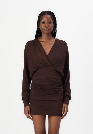 ABITO SCIALLATO - Robe en jersey - moro scuro