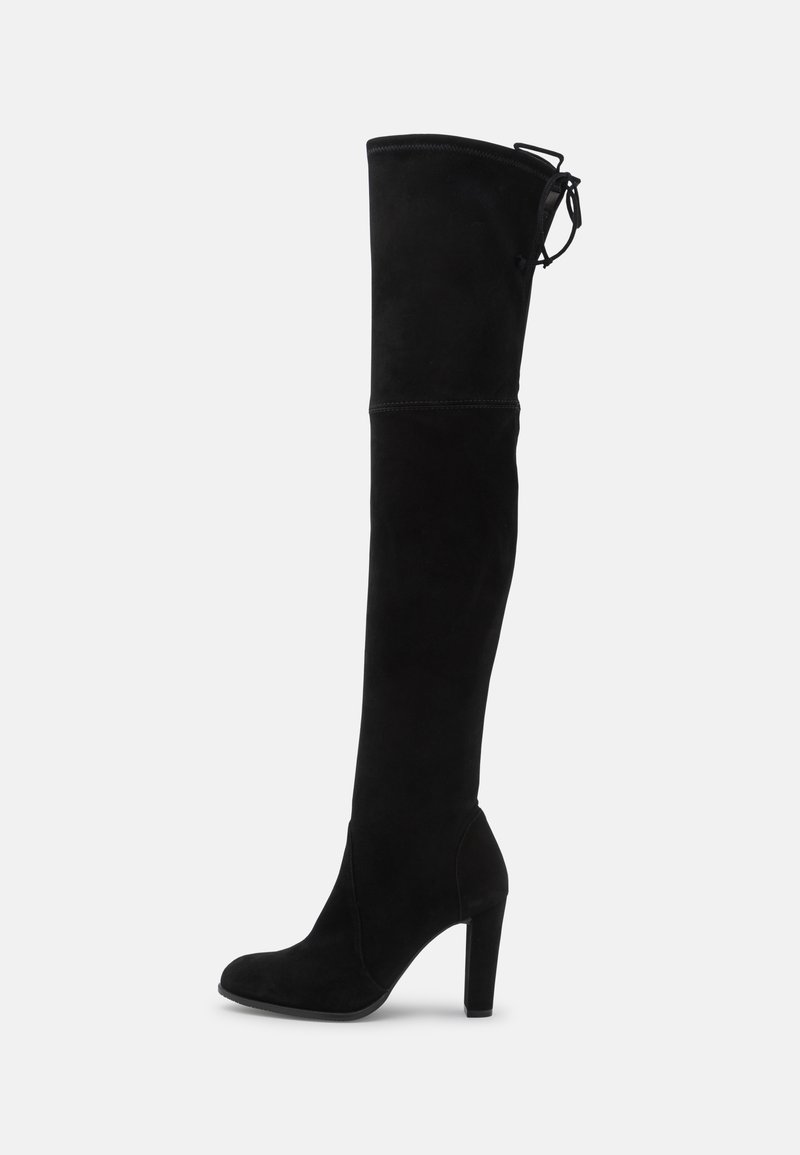 Stuart Weitzman HIGHLAND - Čižmy nad kolená - black