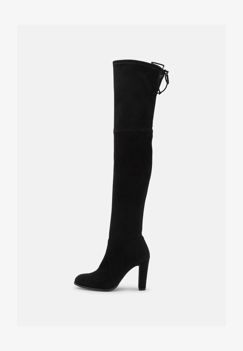Stuart Weitzman HIGHLAND - Μπότες πάνω από το γόνατο - black