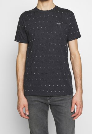 T-shirt con stampa - black