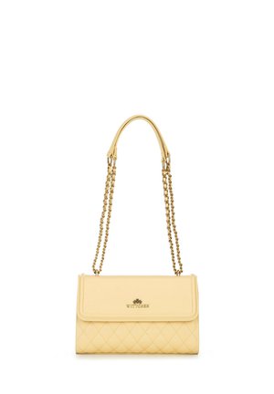 QUILTED FLAP  - Kabelka - yellow